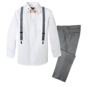 Boys' 4-Piece Customizable Suspenders Outfit - Customer's Product with price 52.95 ID x28H_3LlLGBydMPflGisVr1x