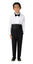 Boys' Black Classic Tuxedo with Tail