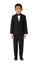 Boys' Black Modern Fit Tuxedo Set without Tail