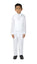 Boys' White Modern Fit Tuxedo Set without Tail