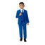 Boys' Royal Blue Modern Fit Suit Set