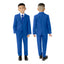 Boys' Royal Blue Modern Fit Suit Set