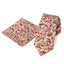 Men's Floral Necktie and Pocket Square Handkerchief Hanky Set, Cinnamon (Color F46)