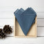 Boys' Linen Blend Bow Tie and Pocket Square Set