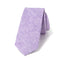 Men's Mottled Linen Skinny Necktie