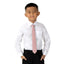 Boys' Linen Blend Zipper Necktie