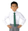 Boys' Mottled Linen Zipper Necktie