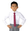 Boys' Mottled Linen Zipper Necktie