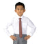 Boys' Mottled Linen Zipper Necktie