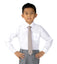 Boys' Mottled Linen Zipper Necktie