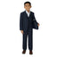 Boys' Navy Three Piece Two-Button Suit Set