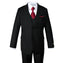 Boys' Black Two Button Blazer