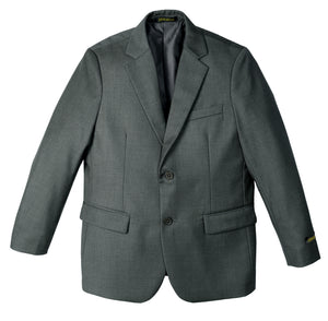 Boys' Charcoal Two Button Blazer