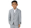 Boys' Light Grey Two Button Blazer