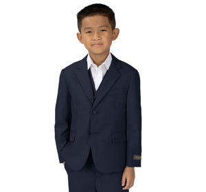 Boys' Navy Two Button Blazer