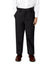 Boys' Black-C Flat Front Dress Pants