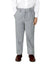 Boys' Light Grey-C Flat Front Dress Pants