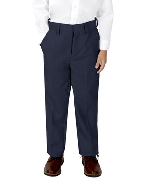 Boys' Navy-C Flat Front Dress Pants