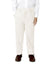 Boys' Off-White Flat Front Dress Pants