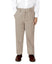 Boys' Tan Flat Front Dress Pants