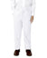 Boys' White-C Flat Front Dress Pants