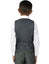 Boys' Charcoal Four Button Suit Vest Waistcoat