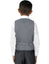 Boys' Graphite Four Button Suit Vest Waistcoat