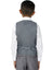 Boys' Grey Four Button Suit Vest Waistcoat