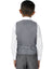 Boys' Grey-C Four Button Suit Vest Waistcoat