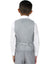 Boys' Light Grey Four Button Suit Vest Waistcoat