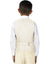 Boys' Off White-C Four Button Suit Vest Waistcoat