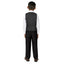 Boys' Black-C 2-Piece Vest Set