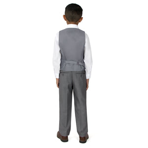 Boys' Grey-C 2-Piece Vest Set