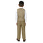 Boys' Khaki 2-Piece Vest Set