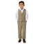 Boys' Khaki-C 2-Piece Vest Set