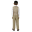 Boys' Khaki-C 2-Piece Vest Set