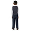 Boys' Navy-C 2-Piece Vest Set