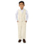 Boys' Off White-C 2-Piece Vest Set