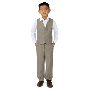 Boys' Tan-C 2-Piece Vest Set