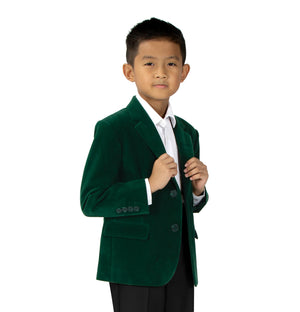 Boys' Velvet Blazer