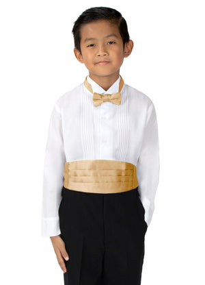 Boys' Cummerbund and Bow Tie Set