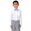 Boys' Solid Color Pre-Tied Satin Bow Tie