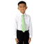 Boys' Satin Zipper Necktie