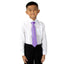 Boys' Satin Zipper Necktie