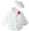 Spring Notion Little Girls Faux Fur Coat with Hat