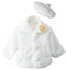 Spring Notion Little Girls Faux Fur Coat with Hat