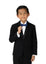 Boys' Milano Crinkle Microfiber Bow Tie