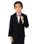 Boys' Satin Crinkle Microfiber Bow Tie