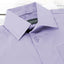 Boys' Cotton Blend Dress Shirt and Matching Necktie Set, Lilac-81
