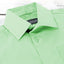 Boys' Cotton Blend Dress Shirt and Matching Necktie Set, Pastel Green-27